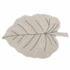 Kids Interiors & Decor * | Lorena Canals Machine Washable Rug Monstera Leaf Natural Rugs