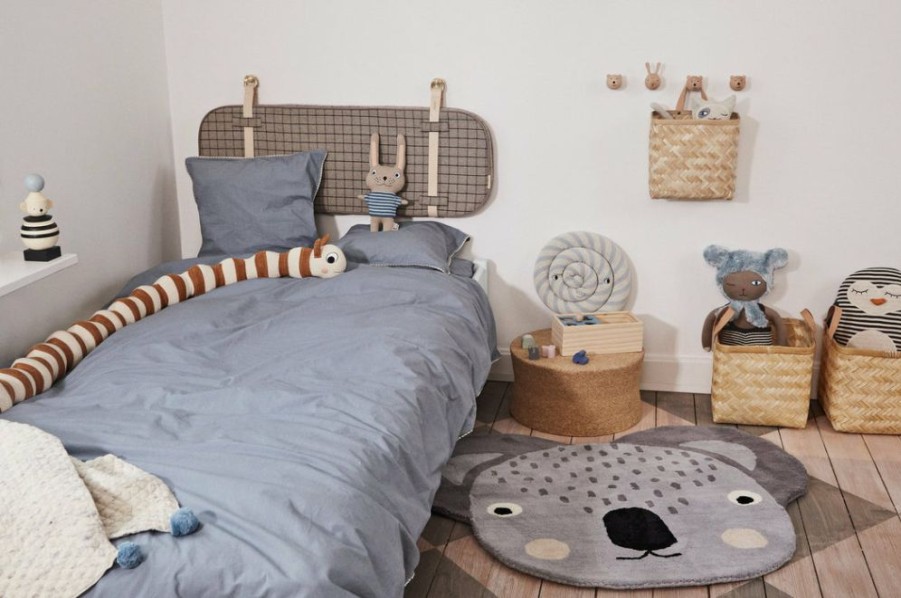 Kids Interiors & Decor * | Oyoy Koala Rug Grey