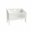 Kids Interiors & Decor * | Book Rack Cam Cam Copenhagen Harlequin Book Bench White