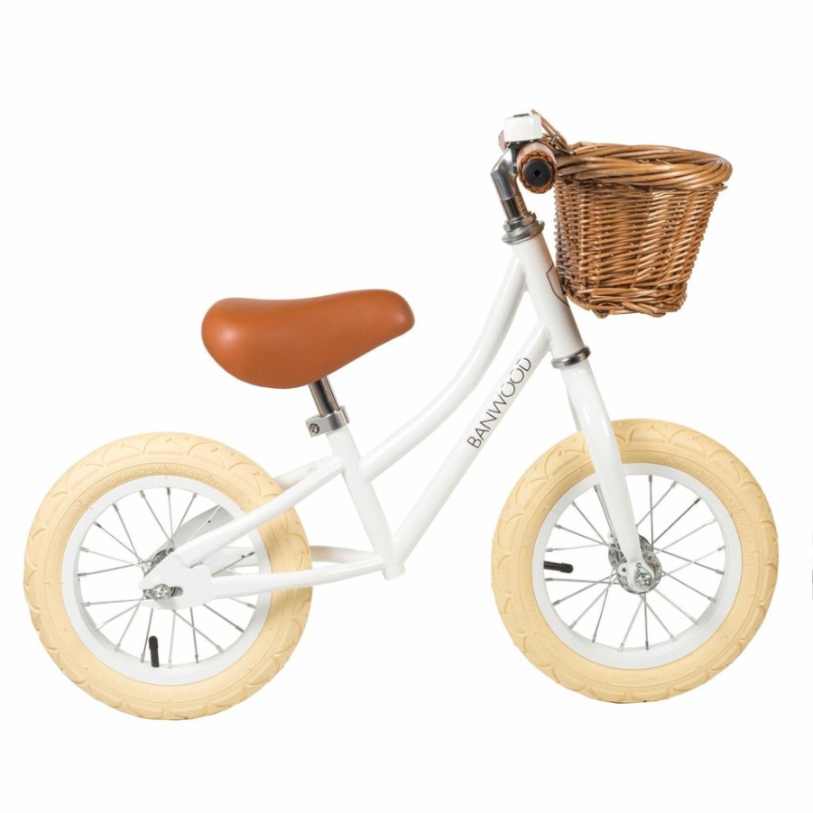 Gifts * | Banwood First Go Balance Bike White