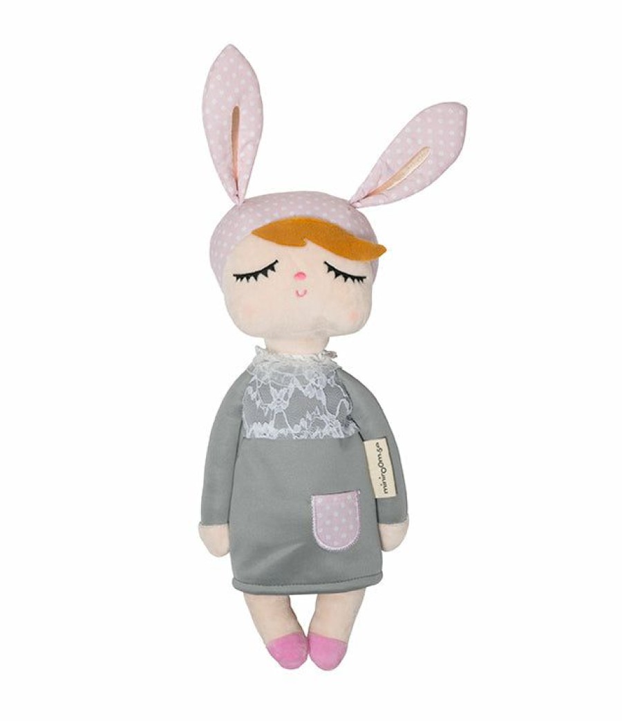 Gifts * | Doll Play Miniroom Large Rabbit Doll Grey