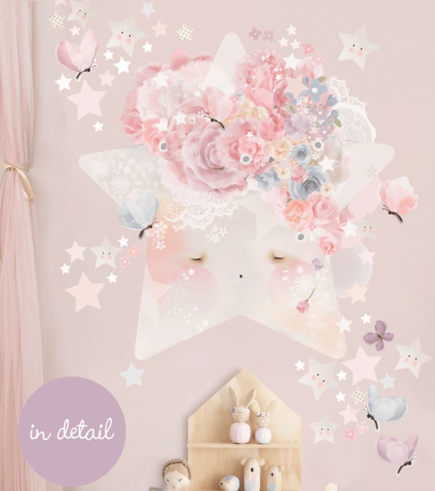 Kids Interiors & Decor * | Schmooks Wish Upon A Star Wall Stickers