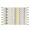 Kids Interiors & Decor * | Lorena Canals Machine Washable Rug Azteca Natural/Blue