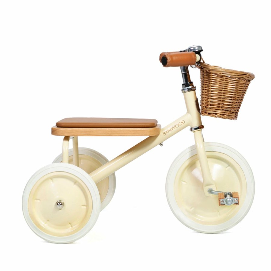 Gifts * | Kids Bikes & Ride Ons Banwood Trike Cream