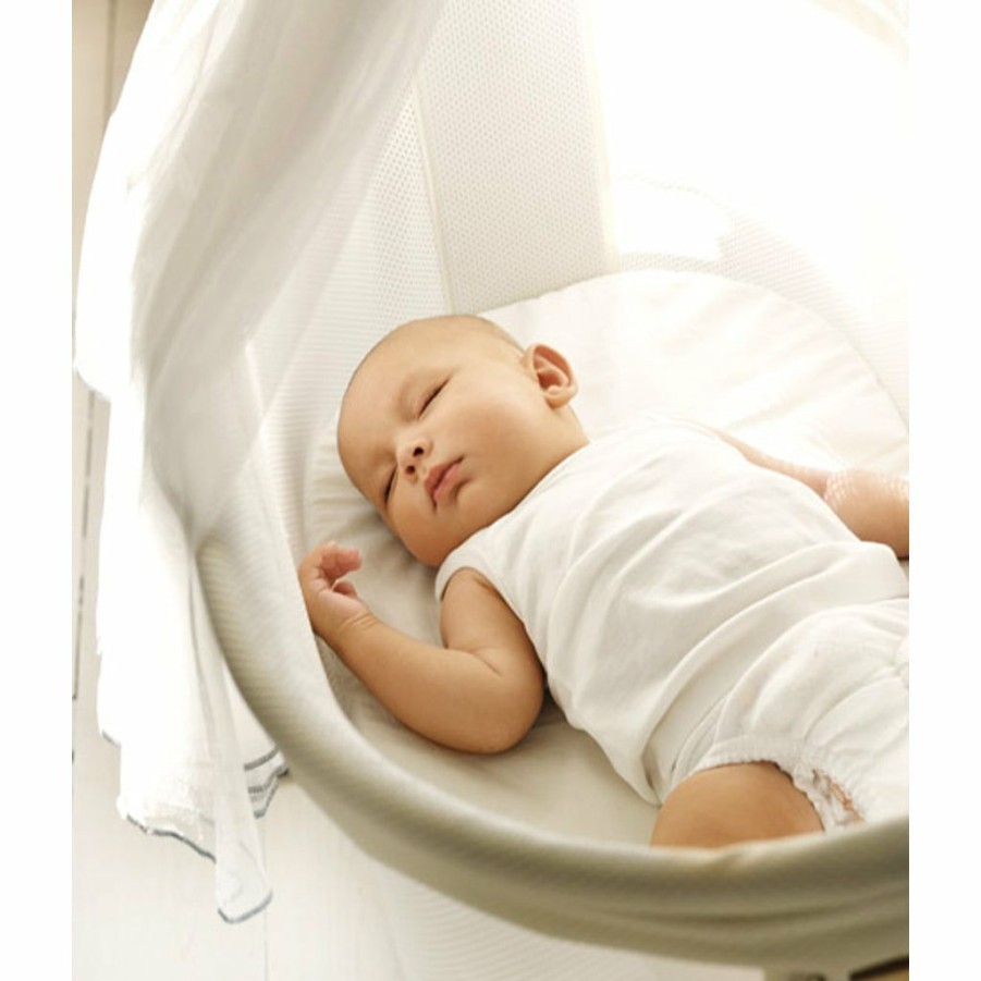 Kids Interiors & Decor * | Babybjorn Fitted Sheet For Cradle Harmony Sheets & Protectors