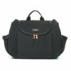 For Baby * | Storksak Poppy Luxe Scuba Baby Changing Bag Black