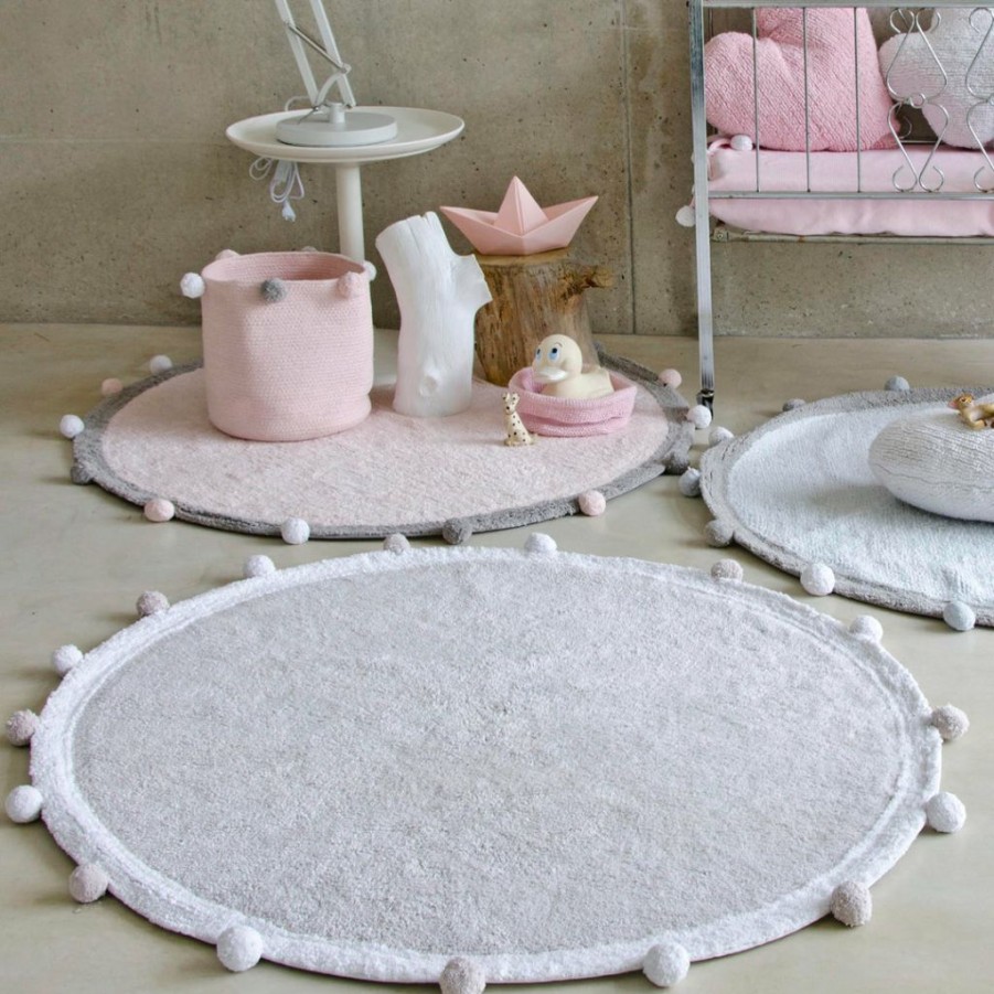 Kids Interiors & Decor * | Rugs Lorena Canals Machine Washable Rug Bubbly Soft Grey