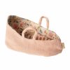 Play * | Maileg My Carry Cot Misty Rose