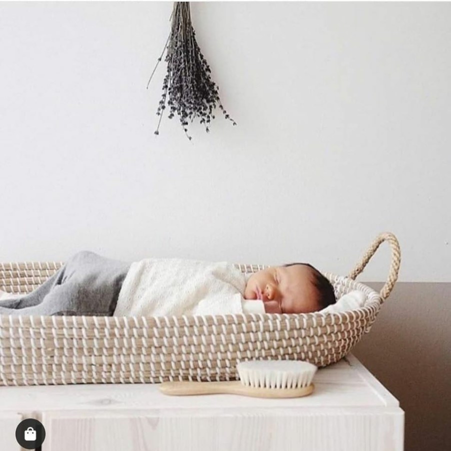 Kids Interiors & Decor * | Changing Cushions Olli Ella Reva Baby Changing Basket