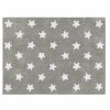 Kids Interiors & Decor * | Lorena Canals Machine Washable Rug Stars Grey/White