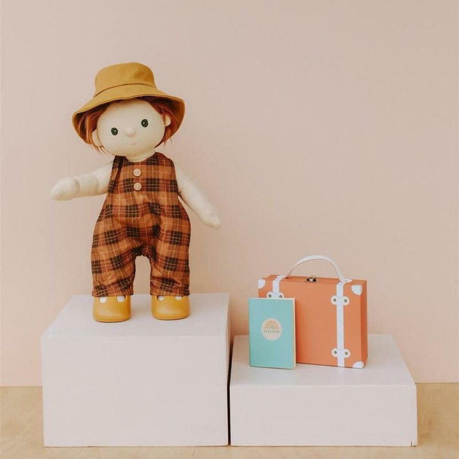 Gifts * | Olli Ella New Arrivals Dinkum Doll Travel Togs Apricot