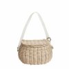 Kids Interiors & Decor * | Olli Ella Mini Chari Bag Straw