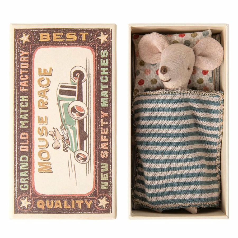 Gifts * | Maileg Mouse In A Matchbox Big Brother