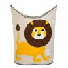 Kids Interiors & Decor * | 3 Sprouts Laundry Hamper Lion Bath Storage & Laundry Hampers