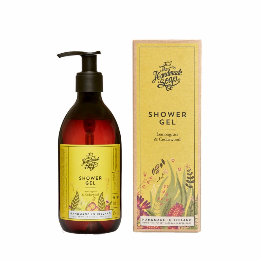 Gifts * | The Handmade Soap Company Shower Gel Lemongrass & Cedarwood Natural Skincare