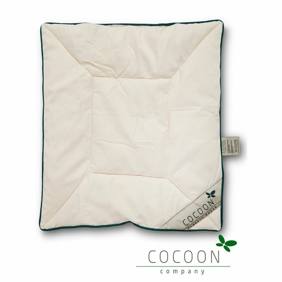 Kids Interiors & Decor * | Cocoon Company Kapok Organic Baby Flat Pillow- 40 Cm X 45 Cm