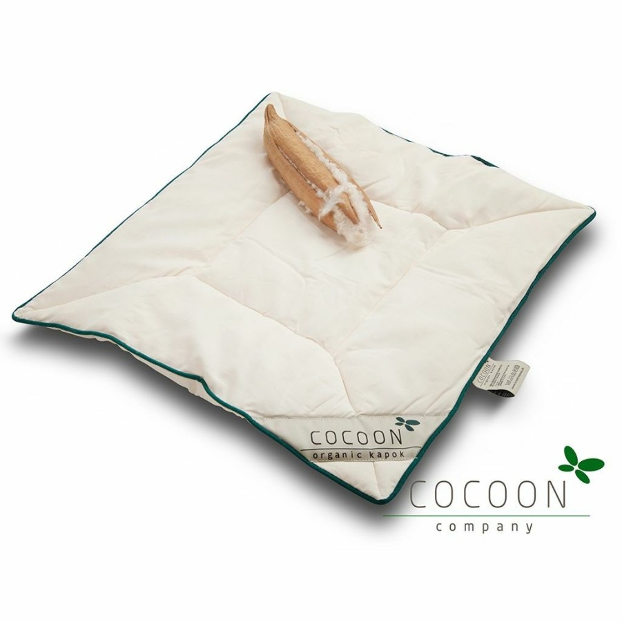 Kids Interiors & Decor * | Cocoon Company Kapok Organic Baby Flat Pillow- 40 Cm X 45 Cm