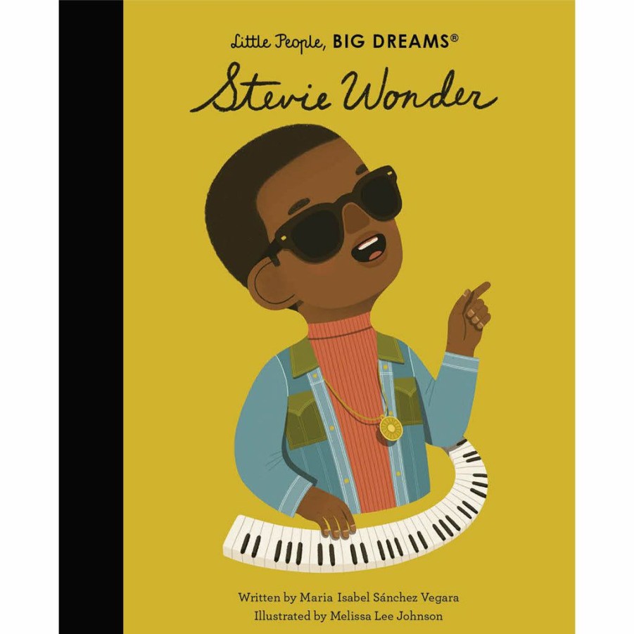 Gifts * | Books Little People Big Dreams Stevie Wonder