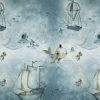 Kids Interiors & Decor * | Jimmy Cricket Mrs Mighetto Wallpaper The Ocean Stories