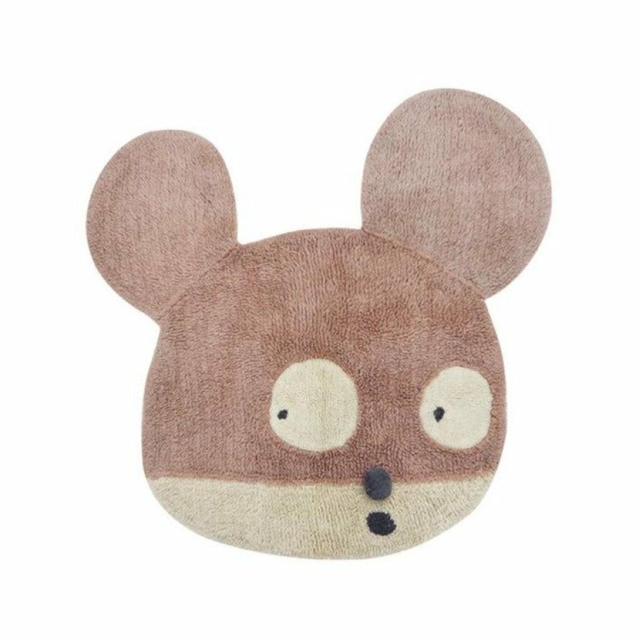 Kids Interiors & Decor * | Lorena Canals Miss Mighty Mouse Rug