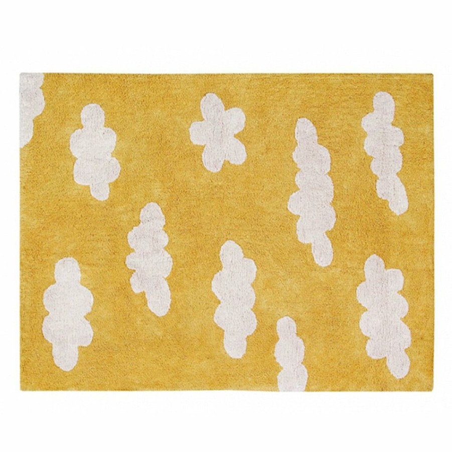 Kids Interiors & Decor * | Lorena Canals Machine Washable Rug Vintage Mustard