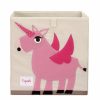 Kids Interiors & Decor * | 3 Sprouts Toy Storage Box Unicorn Toy Storage Boxes