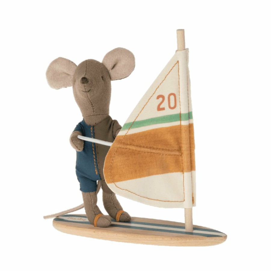 Play * | New Arrivals Maileg Surfer Mice Little Brother