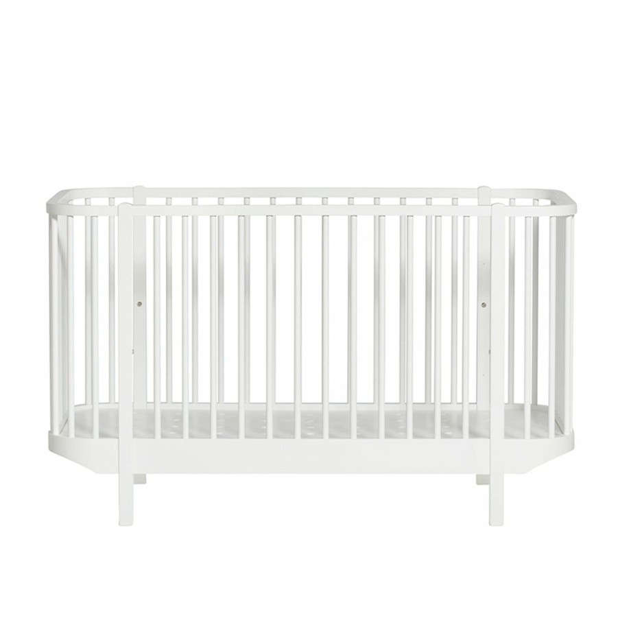 Kids Furniture * | Oliver Furniture Wood Cot White