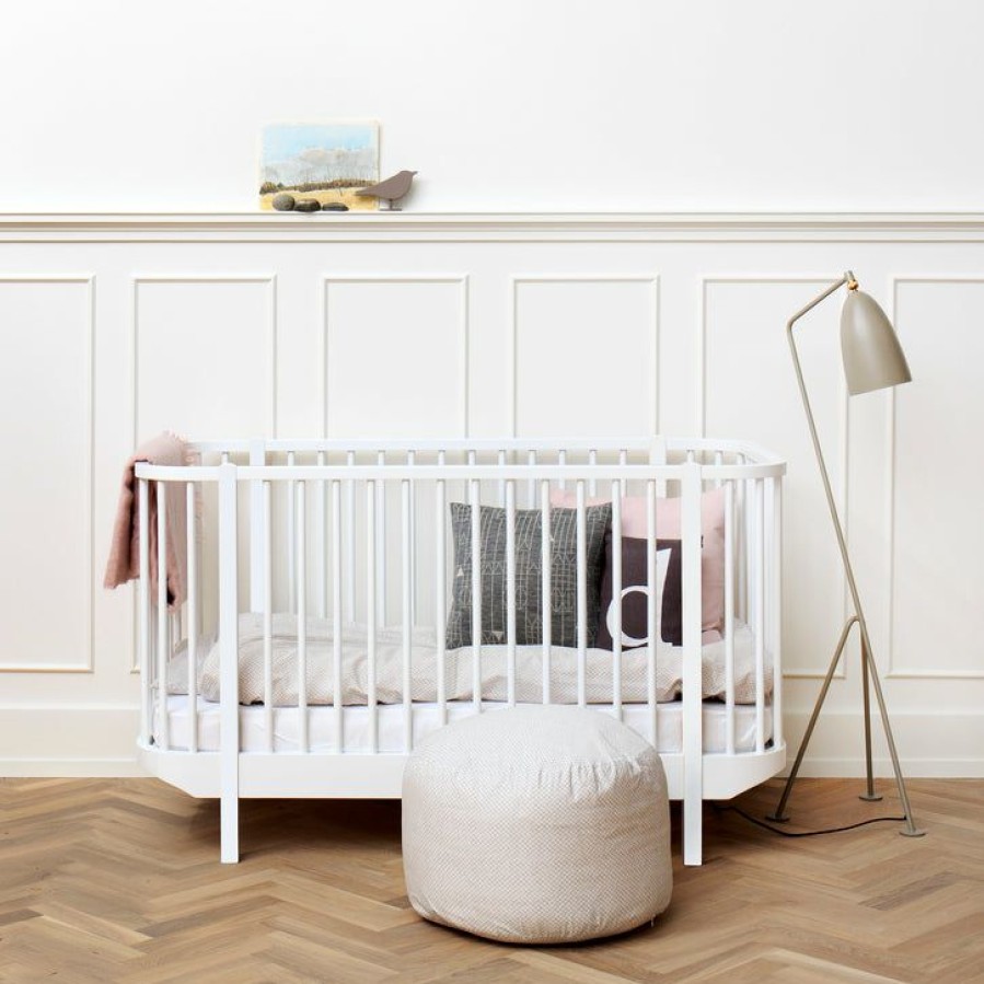 Kids Furniture * | Oliver Furniture Wood Cot White