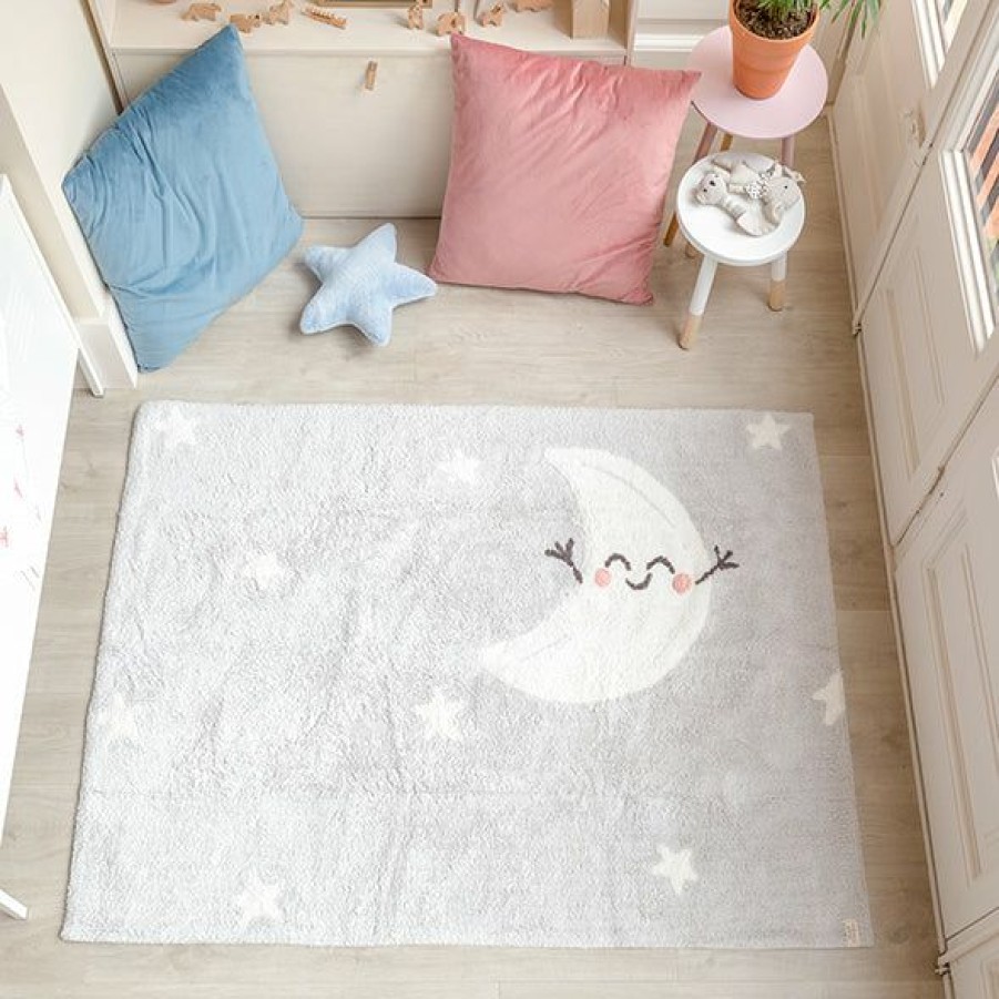 Kids Interiors & Decor * | Rugs Lorena Canals Machine Washable Rug Moon