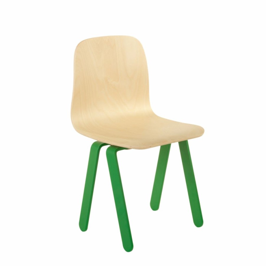 Kids Furniture * | In2Wood Kids Chair Green Kids Tables & Chairs