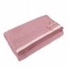 Kids Interiors & Decor * | Toffee Moon Spot Knit Cotton Baby Blanket Dawn Pink