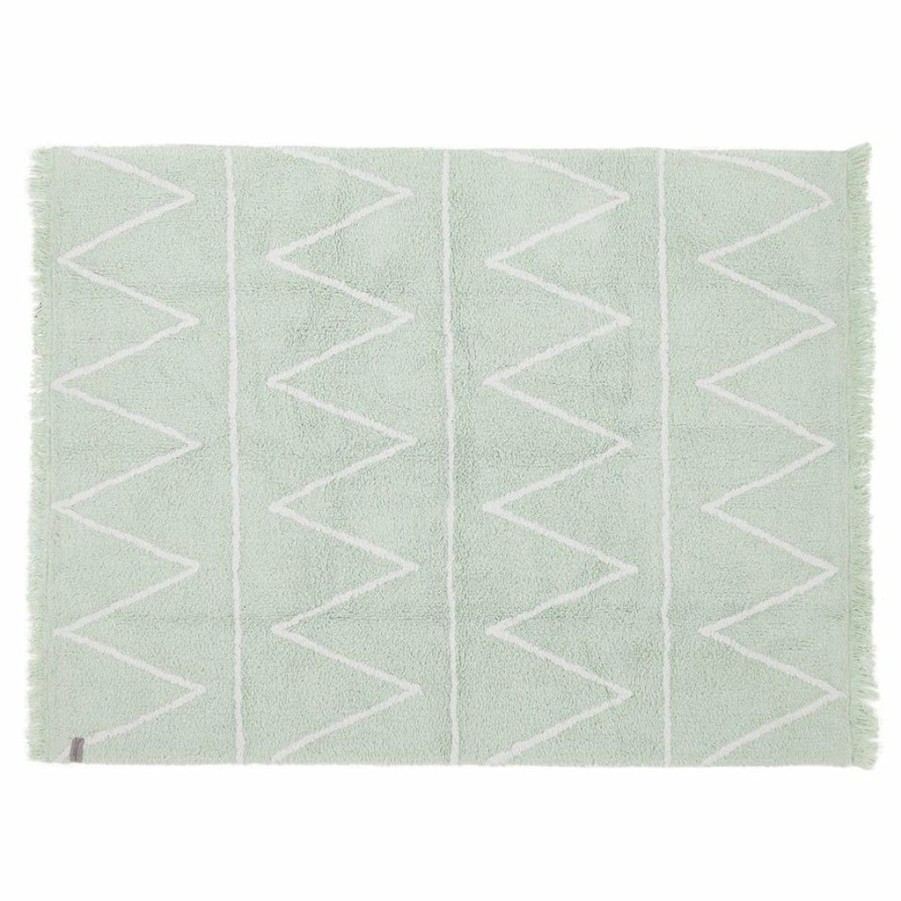 Kids Interiors & Decor * | Lorena Canals Machine Washable Rug Hippy Mint Rugs