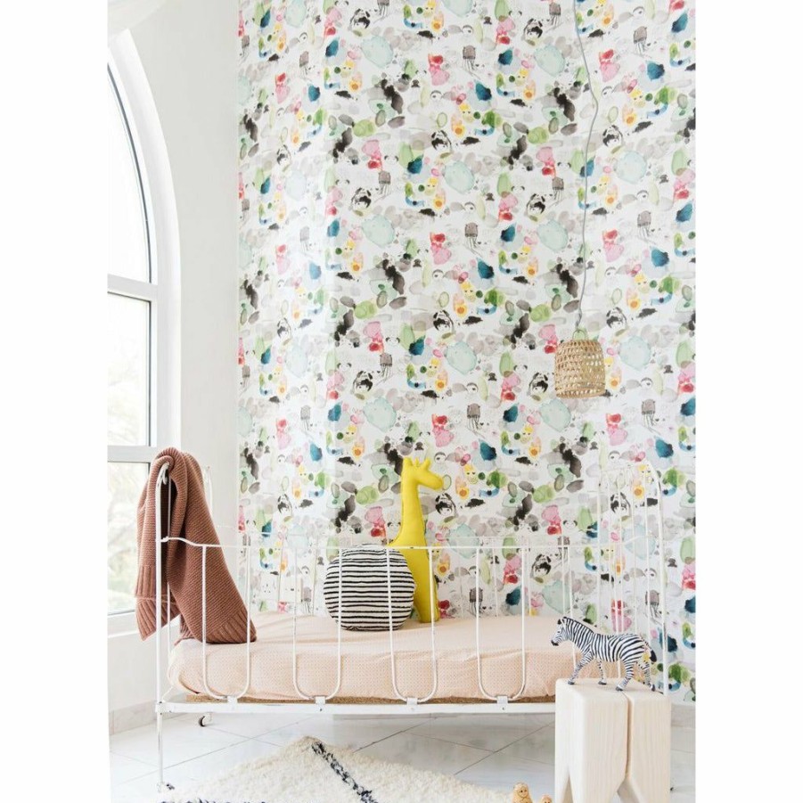 Kids Interiors & Decor * | Kids Wallpaper Jimmy Cricket Pax & Hart Wallpaper One Fun Day