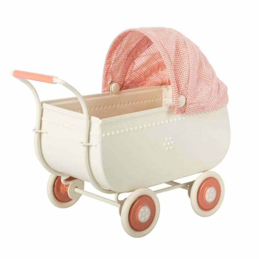 Gifts * | Maileg My Pram Coral New Arrivals