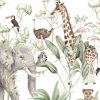 Kids Interiors & Decor * | Dekornik Savanna Adventure Wallpaper Kids Wallpaper