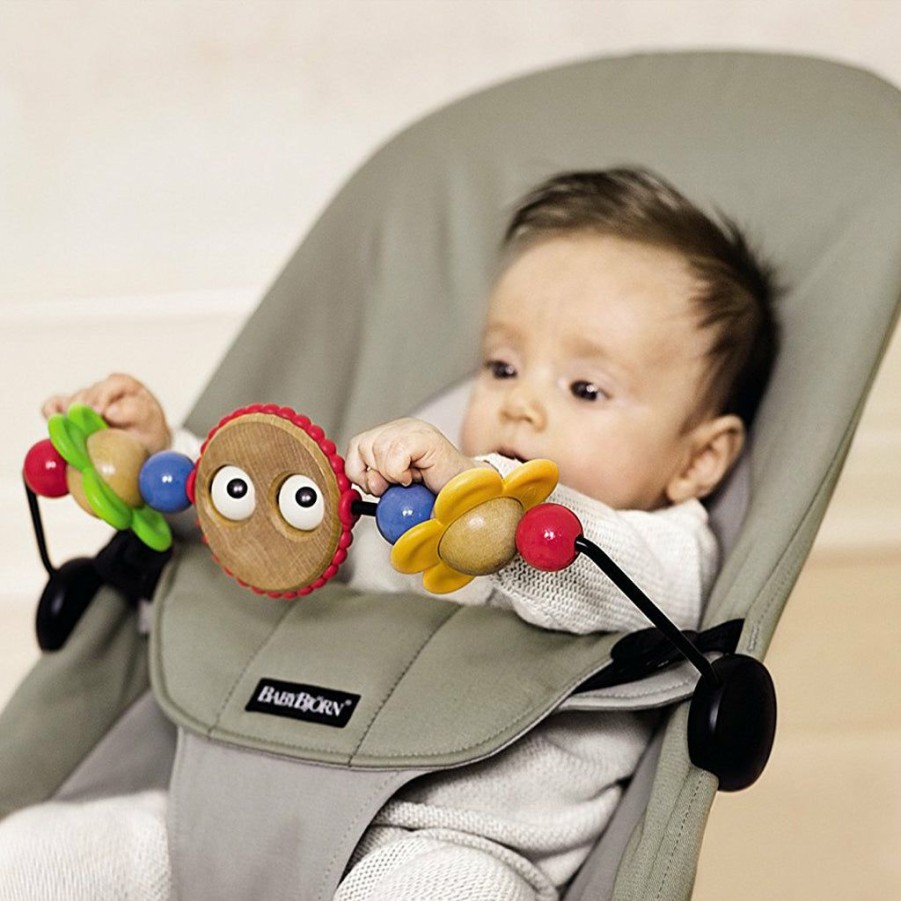 For Baby * | Babybjorn Baby Bouncer Wooden Toy Attachment Googly Eyes