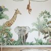 Kids Interiors & Decor * | Photowall New Arrivals Kids Custom Wall Mural Friends Of The Jungle + Elephant