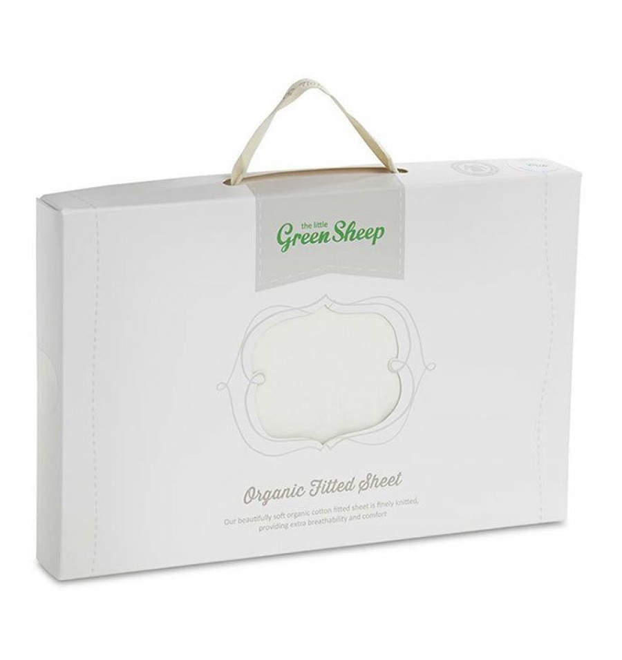 Kids Interiors & Decor * | Little Green Sheep Organic Jersey Fitted Sheet Crib Sheets & Protectors