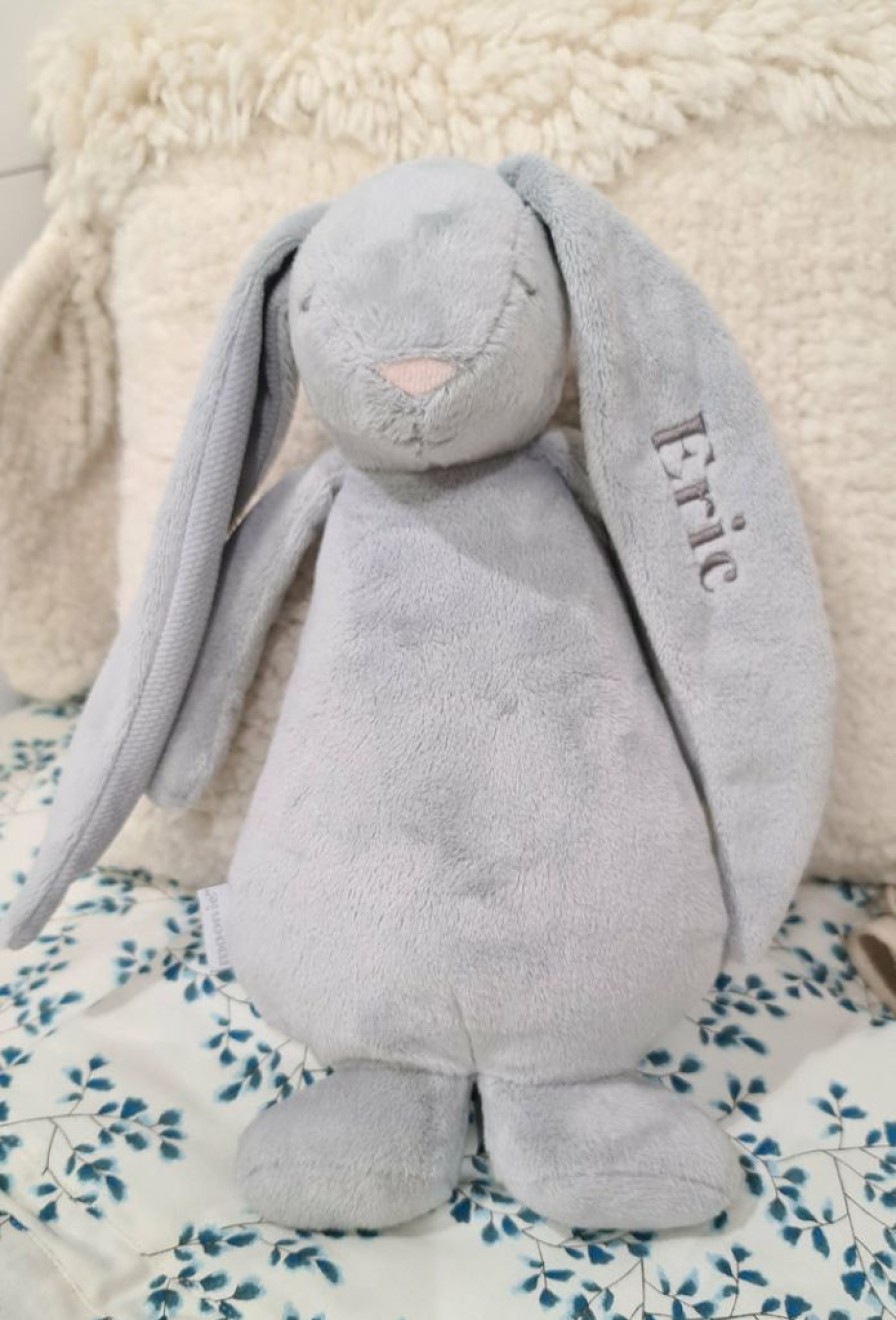 Gifts * | Moonie Humming Rabbit Sleep Aid Silver Soft Toys