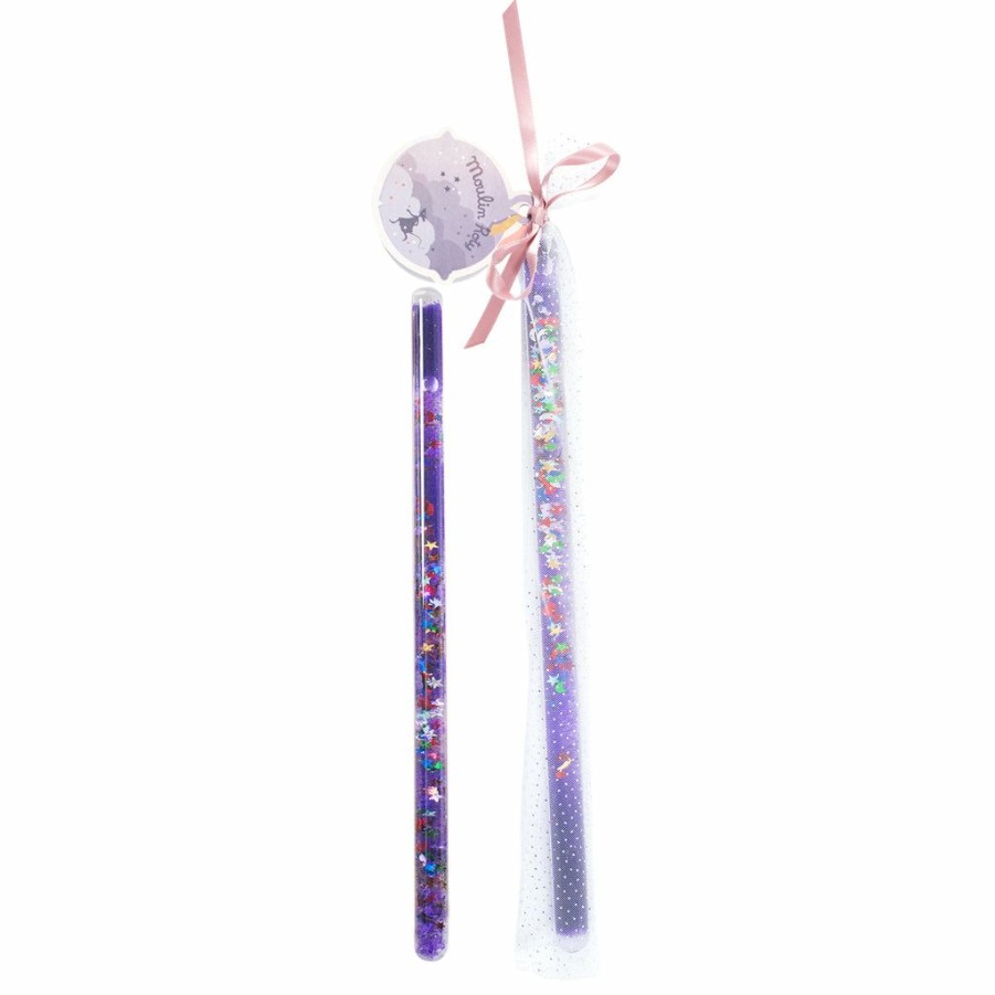 Gifts * | Gifts For Kids 3 Years + Moulin Roty Violet Magic Wand