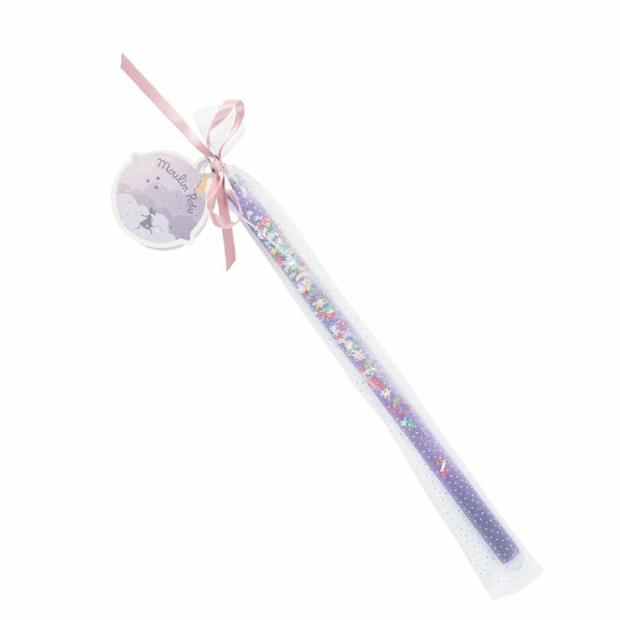 Gifts * | Gifts For Kids 3 Years + Moulin Roty Violet Magic Wand