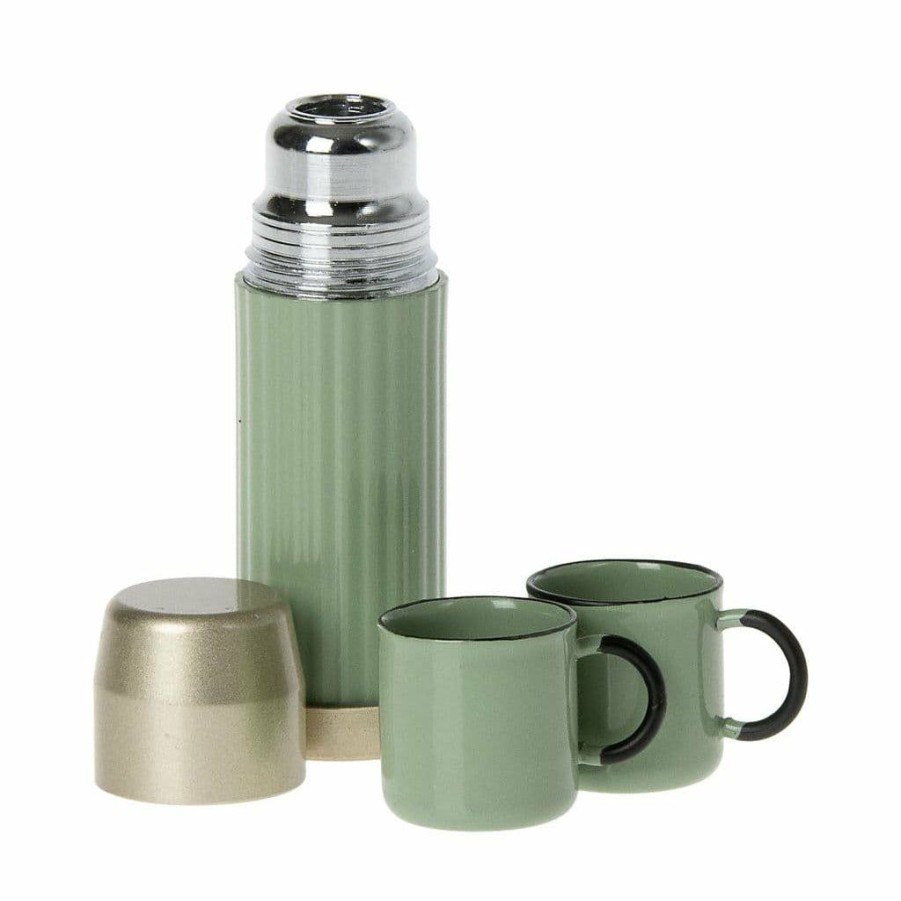 Gifts * | New Arrivals Maileg Thermos & Cups Mint