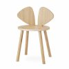 Kids Furniture * | Nofred Mouse School Chair & Table Oak ( 6- 10 Years)