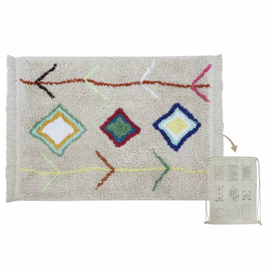 Kids Interiors & Decor * | Rugs Lorena Canals Machine Washable Rug Mini Kaarol