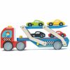 Gifts * | Le Toy Van Wooden Toy Truck Race Car Transporter